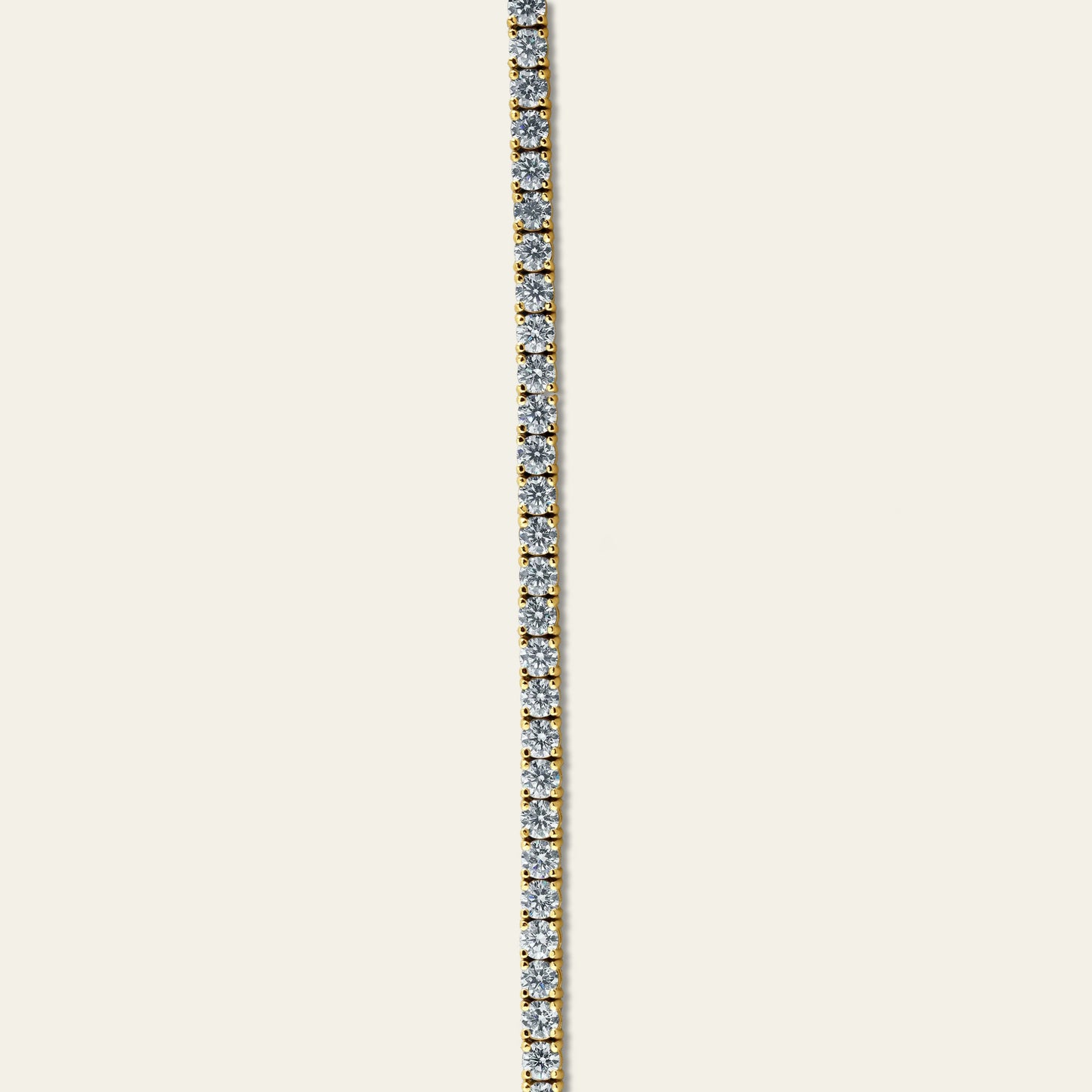 3pt Tennis Bracelet – Yellow Gold