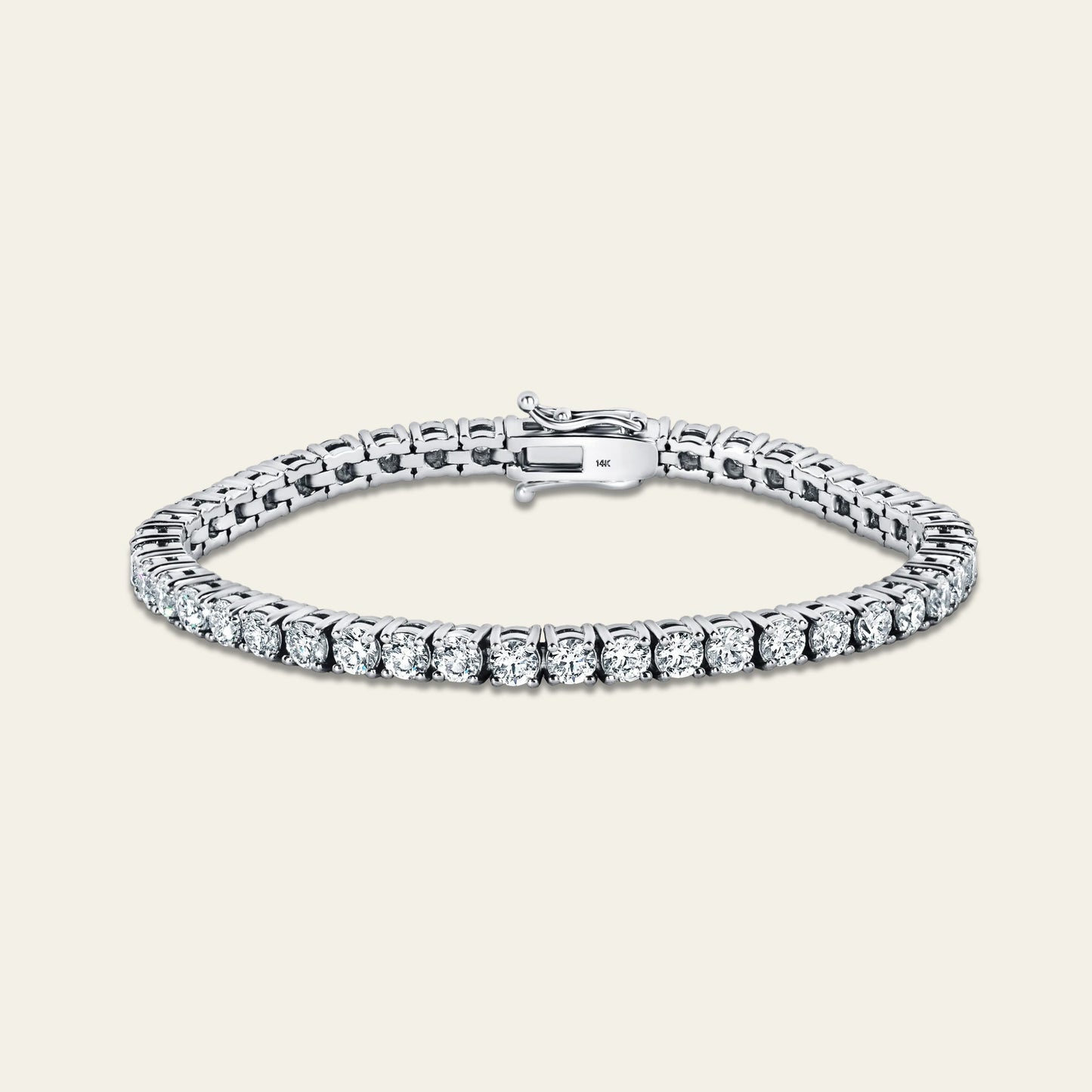 10pt Tennis Bracelet – White Gold
