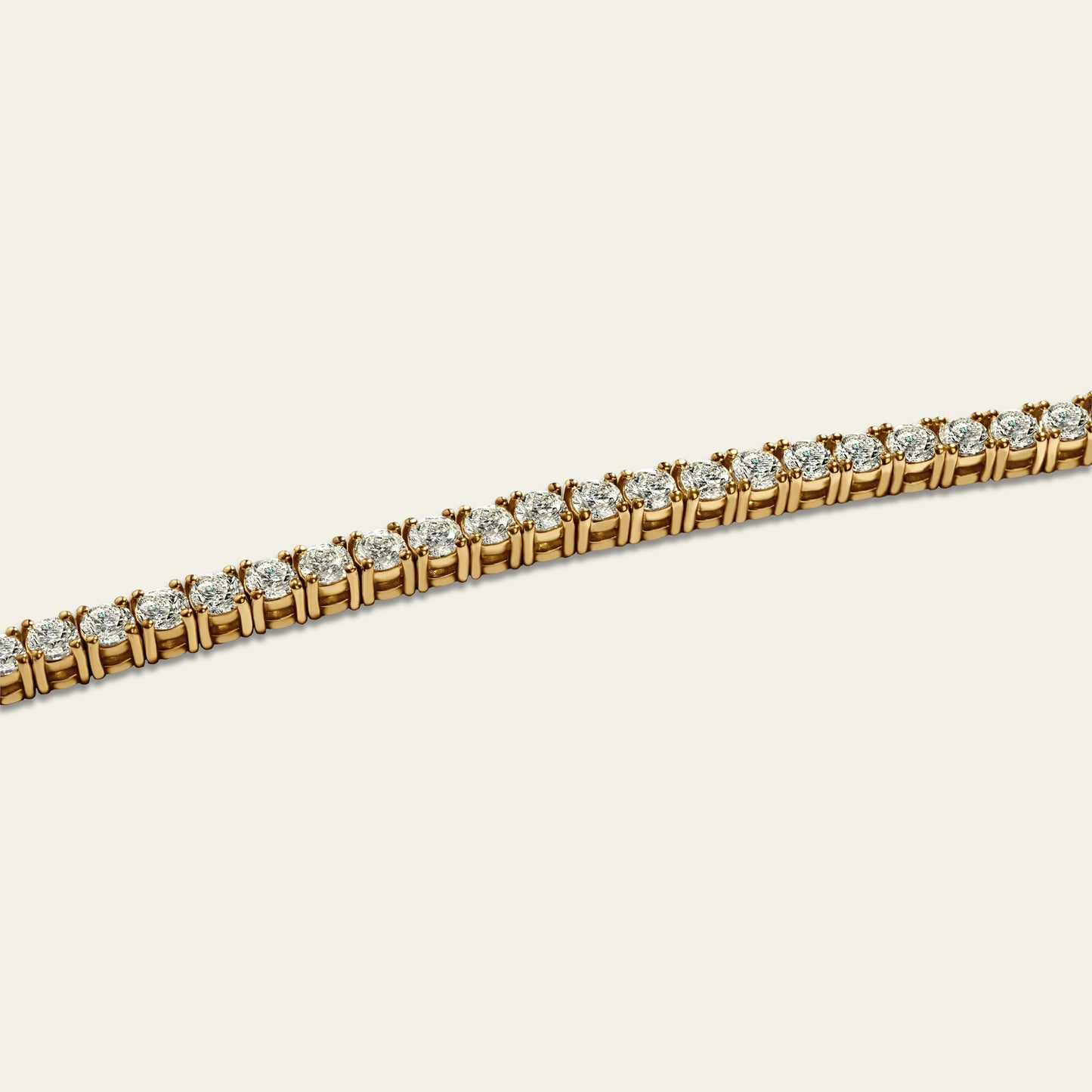 10pt Tennis Bracelet – Yellow Gold
