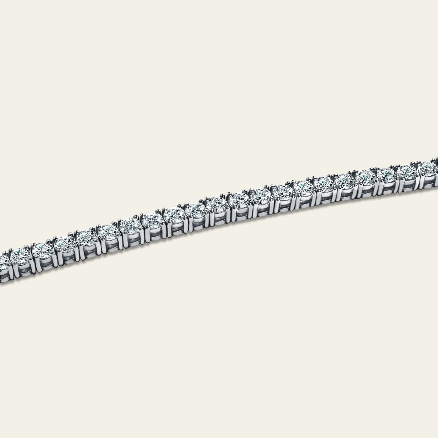 10pt Tennis Bracelet – White Gold