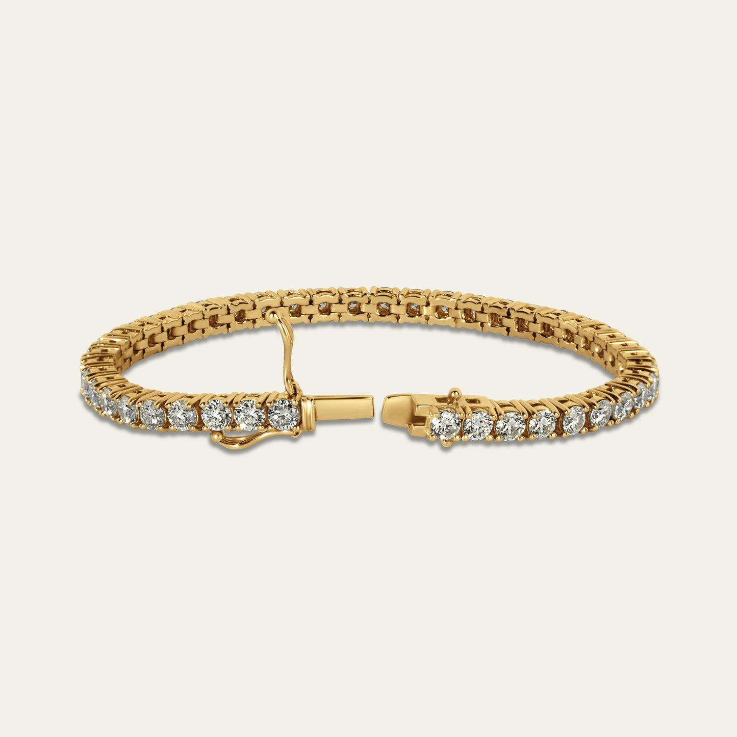 10pt Tennis Bracelet – Yellow Gold