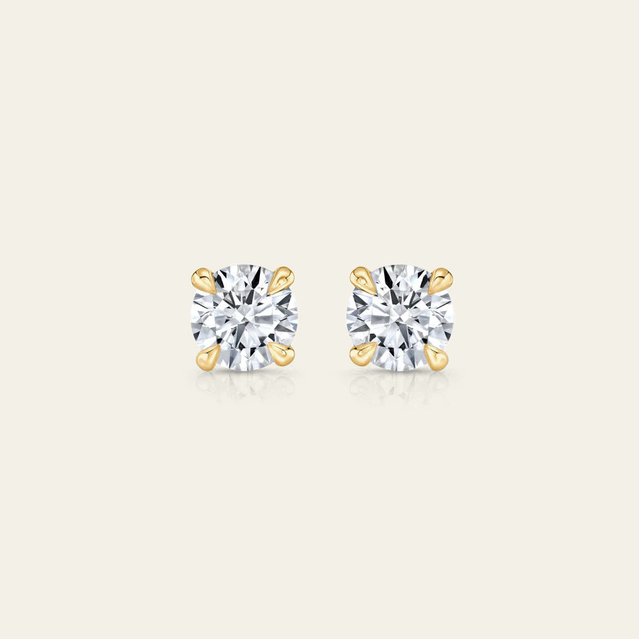 Stud Earrings – Yellow Gold