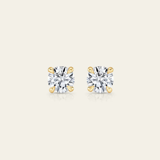 Stud Earrings – Yellow Gold