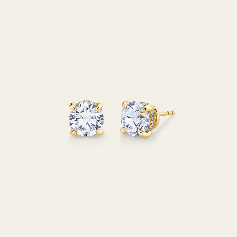 Stud Earrings – Yellow Gold