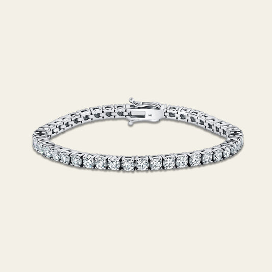10pt Tennis Bracelet – White Gold